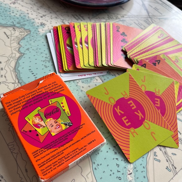 Vintage 2004 Coca-Cola Collectible Marilyn Monroe Playing Cards - Picture 2 of 3